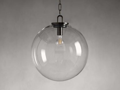 Wescott Globe Pendant with Chain