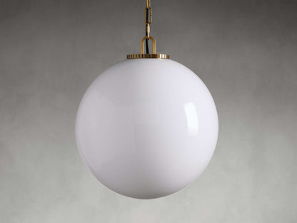 Wescott Globe Pendant with Chain