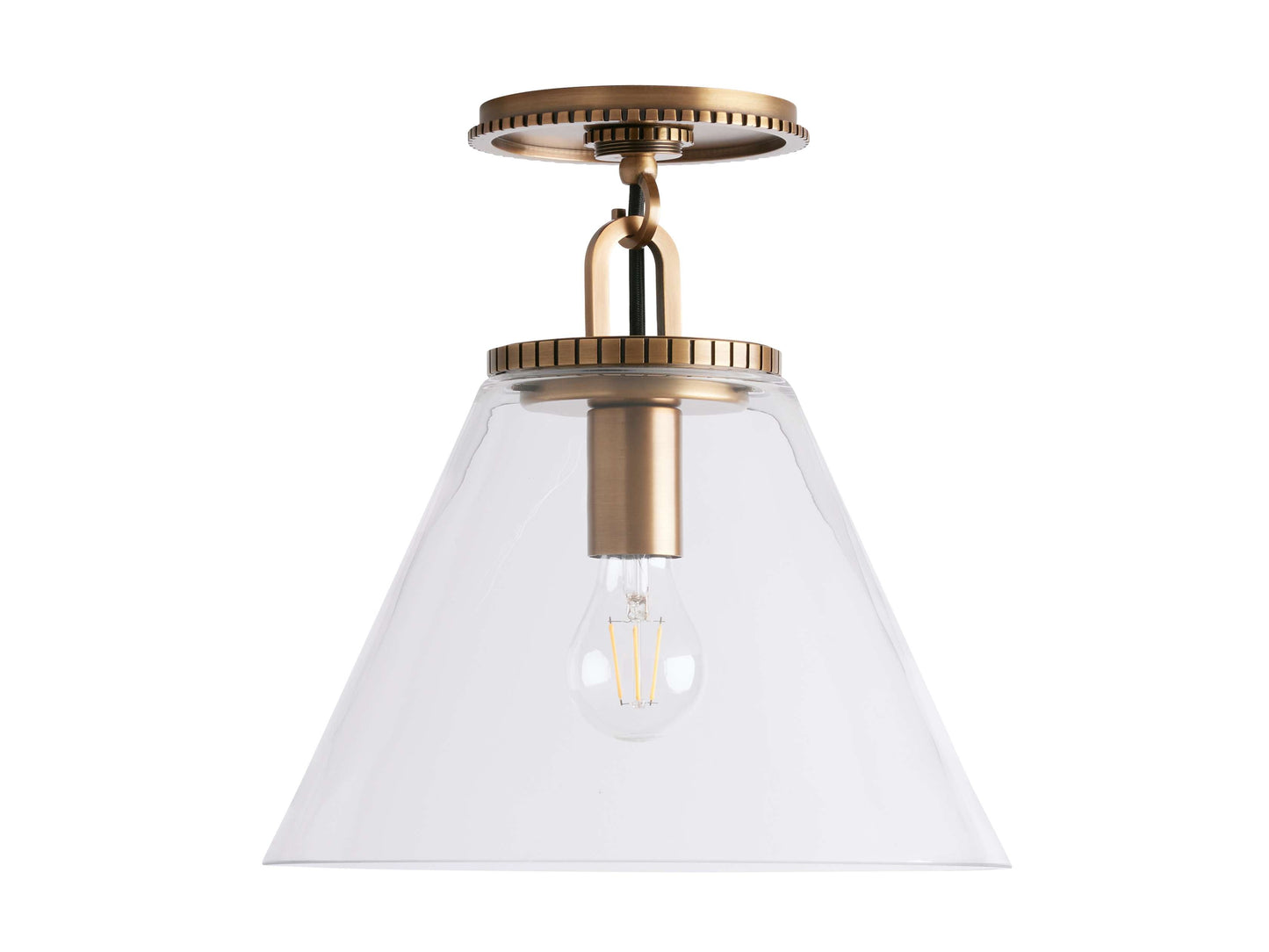 Wescott Cone Flush Mount