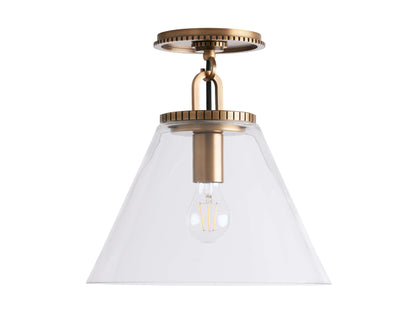 Wescott Cone Flush Mount