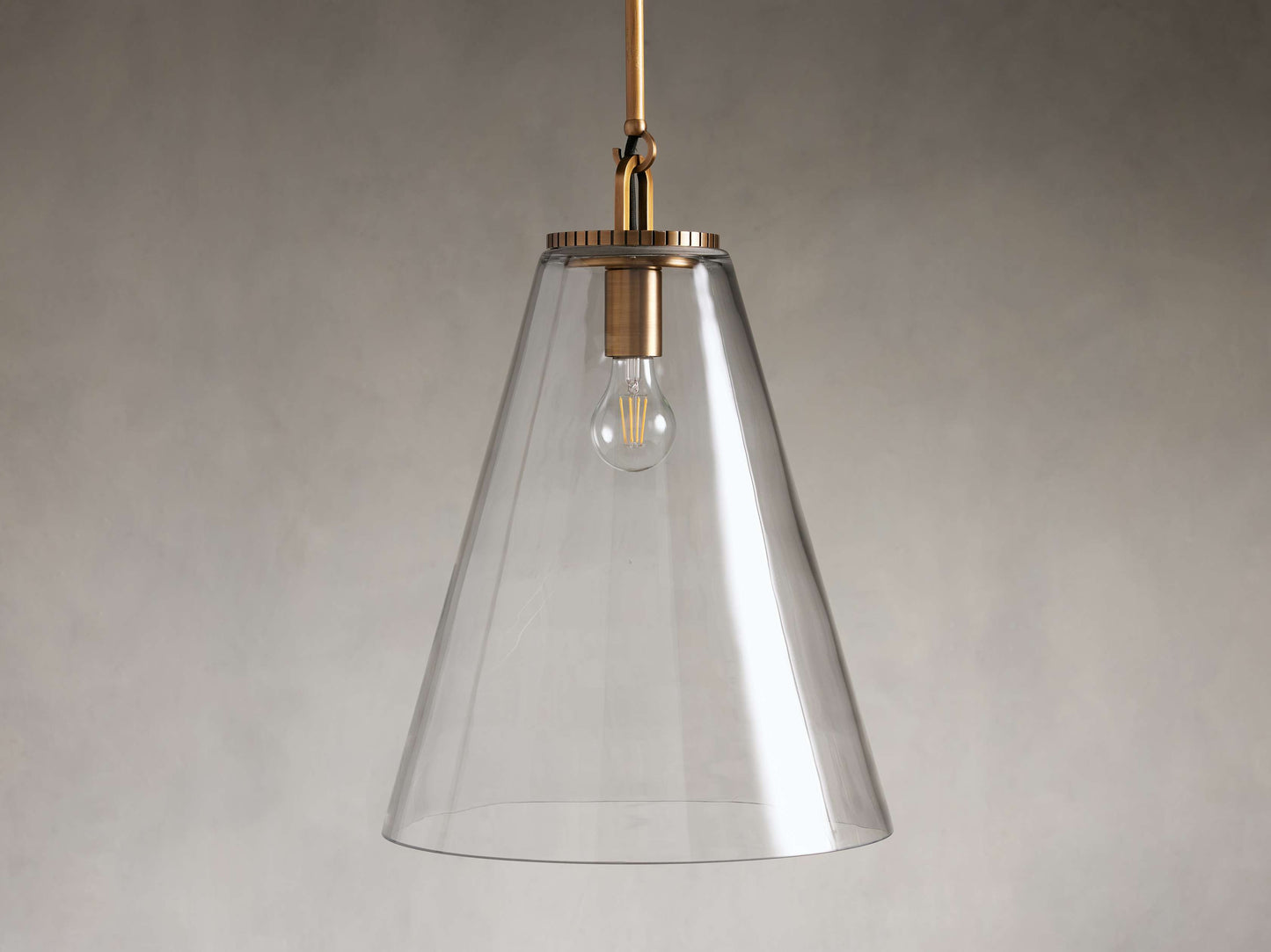 Wescott Cone Pendant with Rod