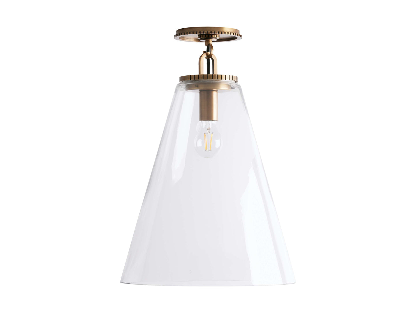 Wescott Cone Flush Mount