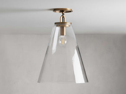 Wescott Cone Flush Mount