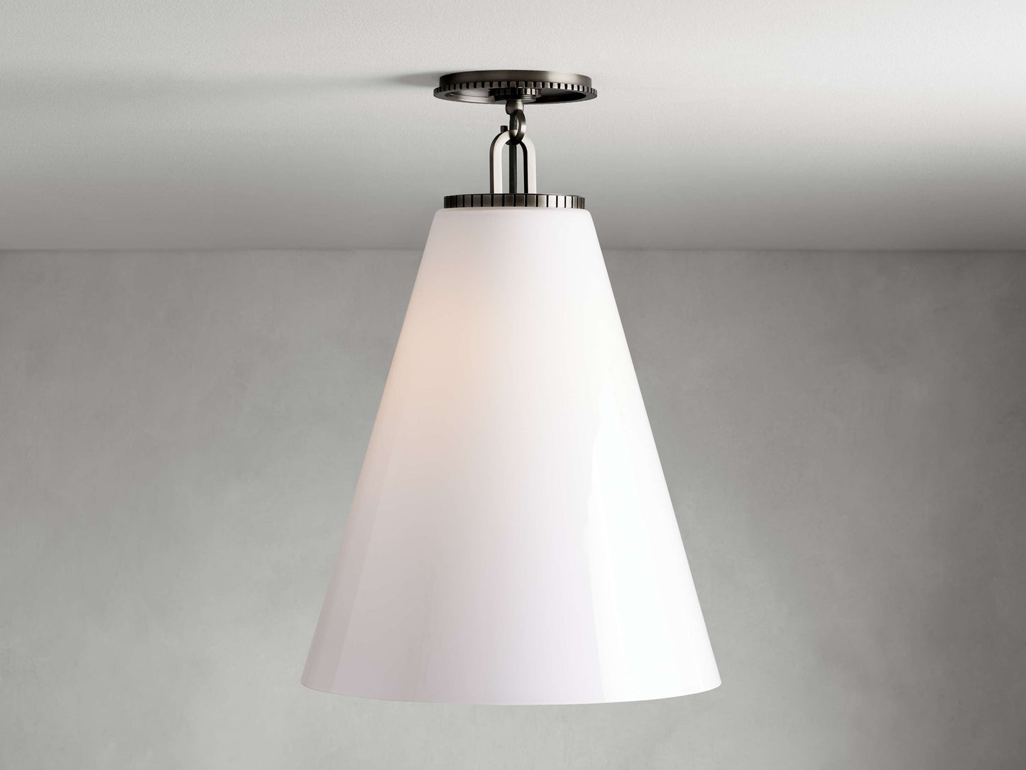 Wescott Cone Flush Mount