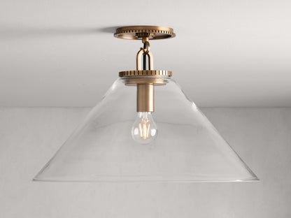 Wescott Cone Flush Mount