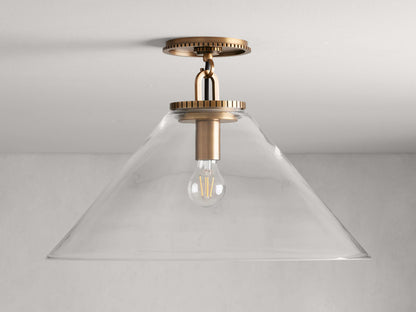 Wescott Cone Flush Mount