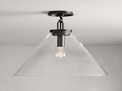 Wescott Cone Flush Mount