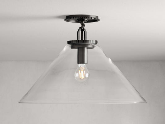 Wescott Cone Flush Mount