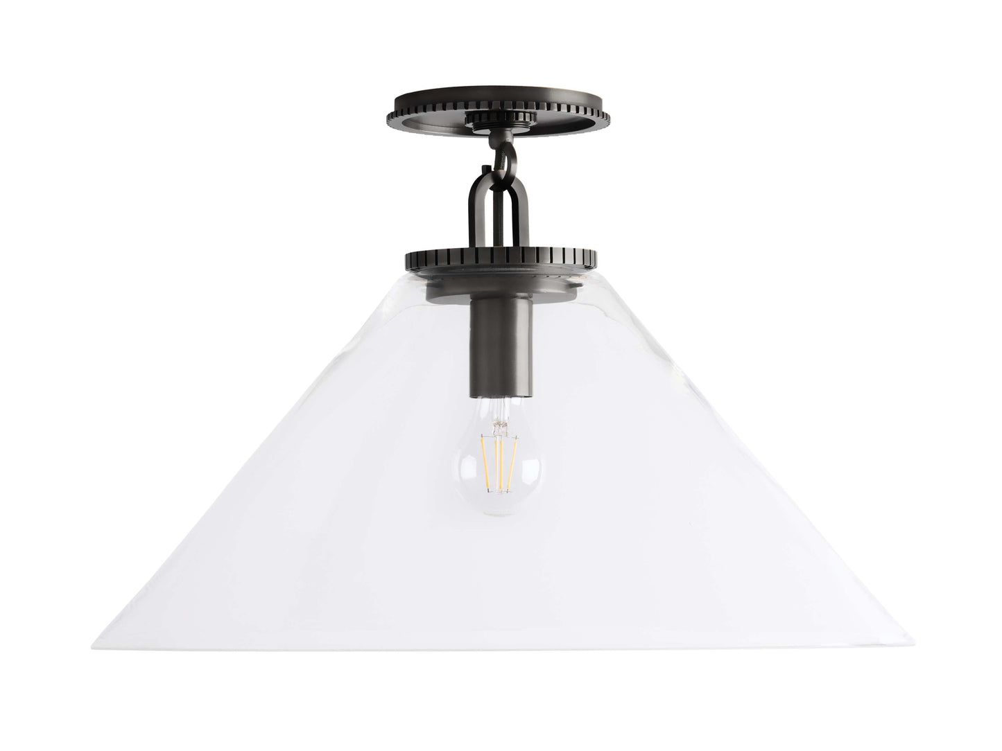 Wescott Cone Flush Mount