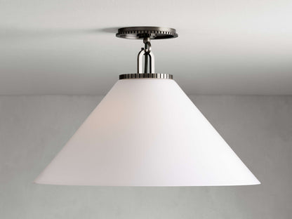 Wescott Cone Flush Mount