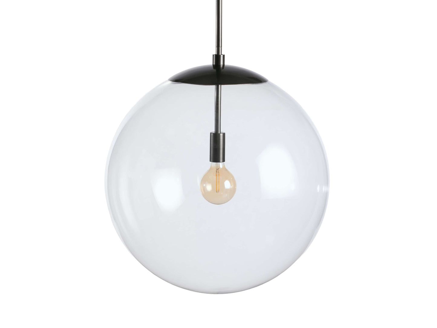 Wescott XL Globe Pendant with Rod
