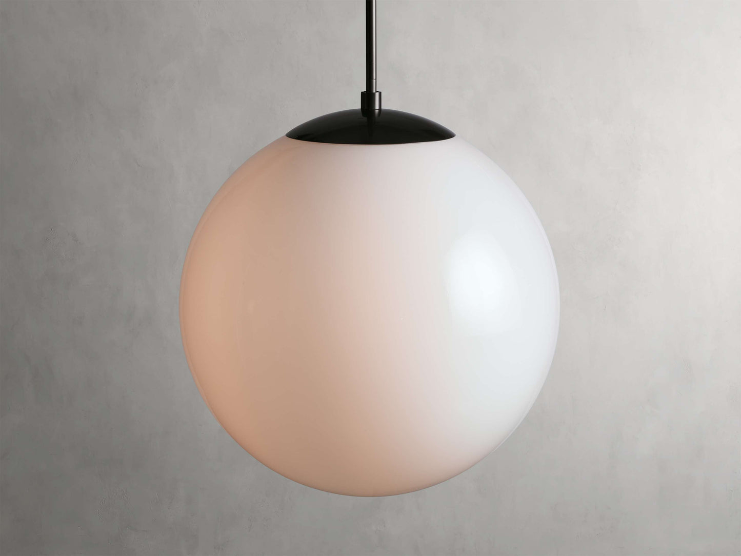 Wescott XL Globe Pendant with Rod