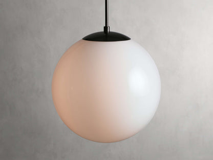 Wescott XL Globe Pendant with Rod