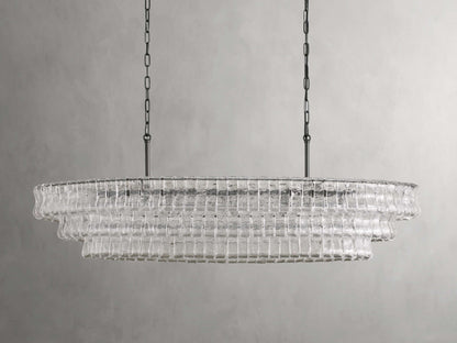 Ghiaccio Oval Chandelier