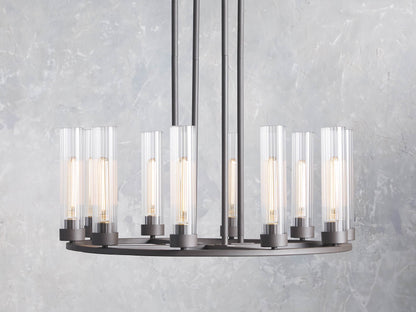 Andreas 10-Light Round Chandelier