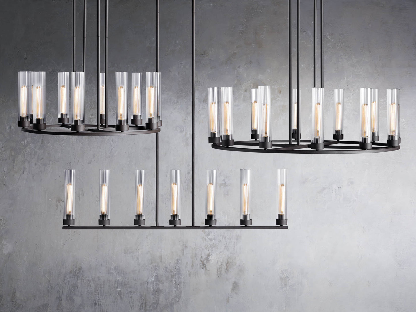 Andreas Linear Chandelier
