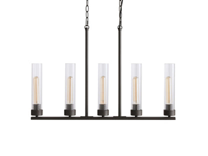 Andreas 5-Light Linear Chandelier