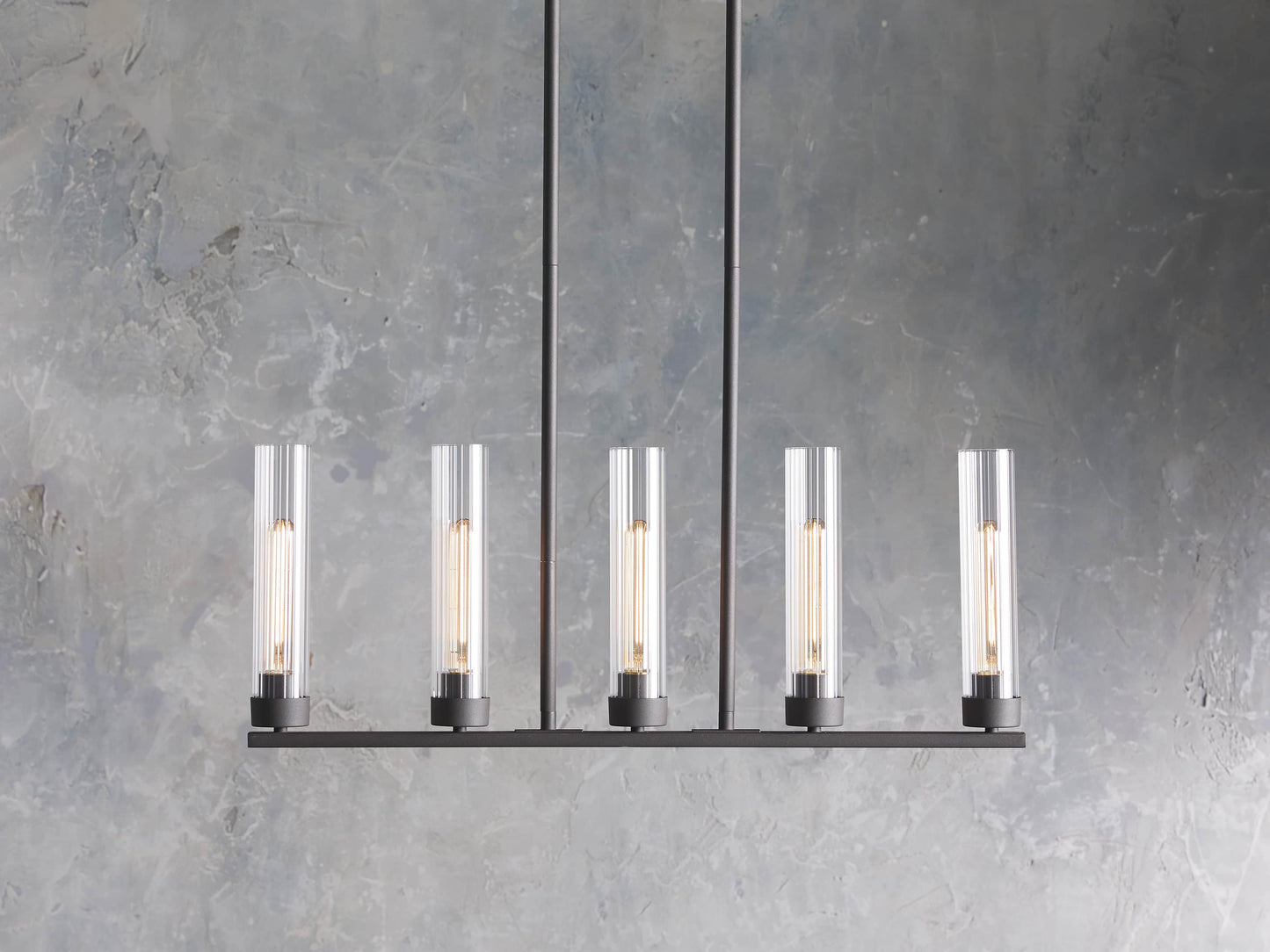 Andreas 5-Light Linear Chandelier