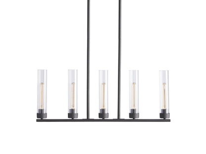 Andreas 5-Light Linear Chandelier
