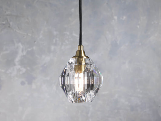 Amoroso Pendant in Brass