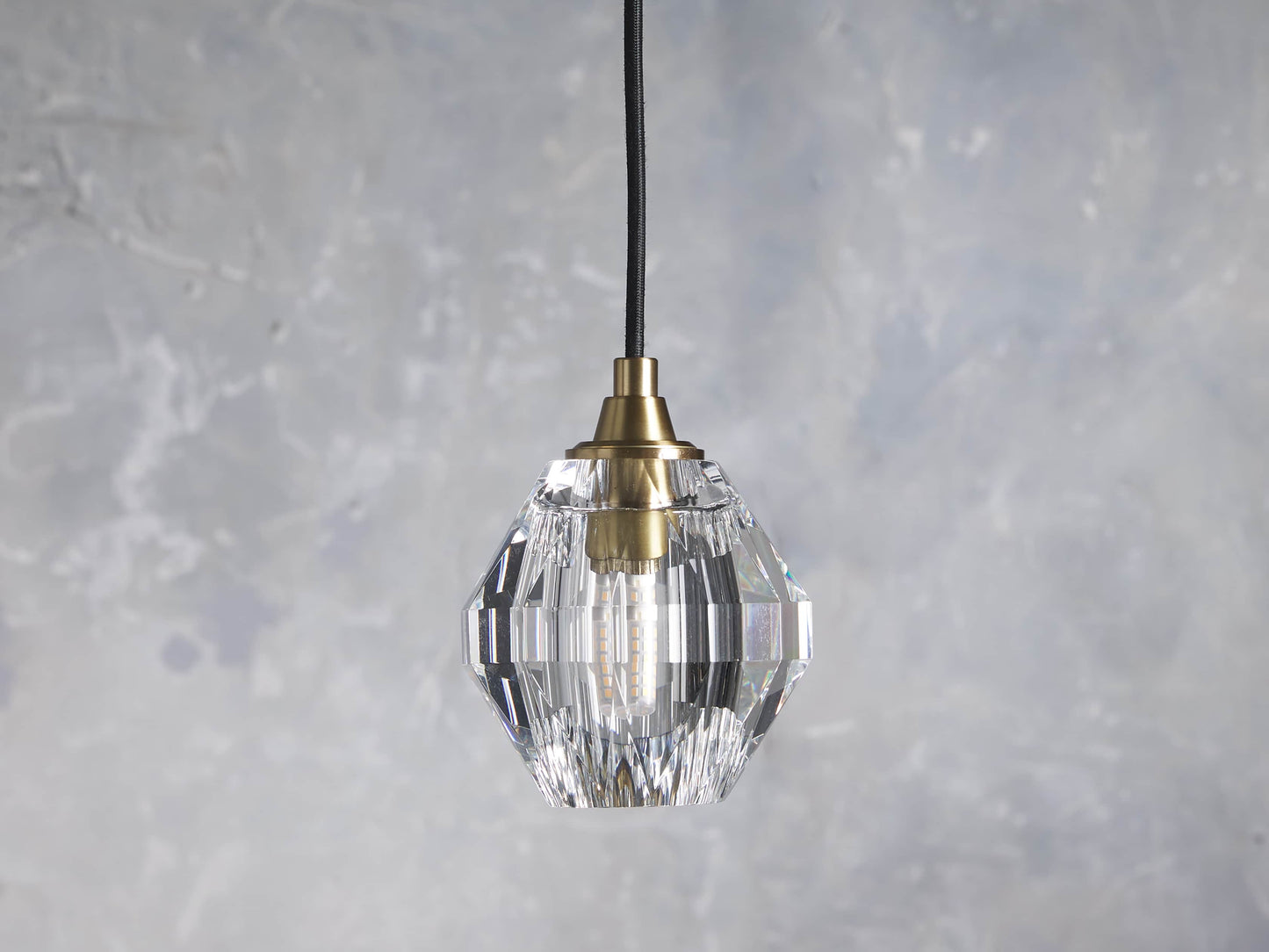 Amoroso Pendant in Brass