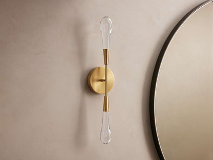 Soltaire Double Sconce
