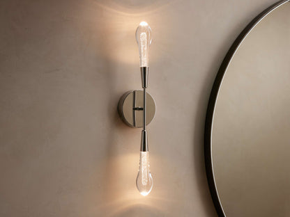 Soltaire Double Sconce