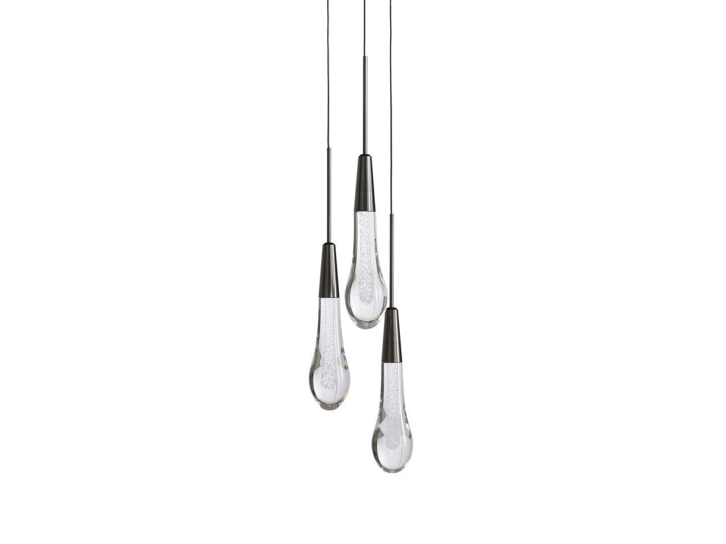 Soltaire Cluster Pendant