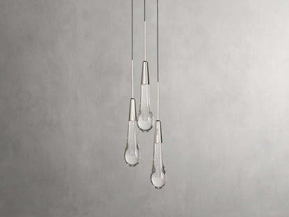 Soltaire Cluster Pendant