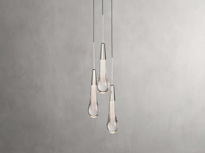 Soltaire Cluster Pendant