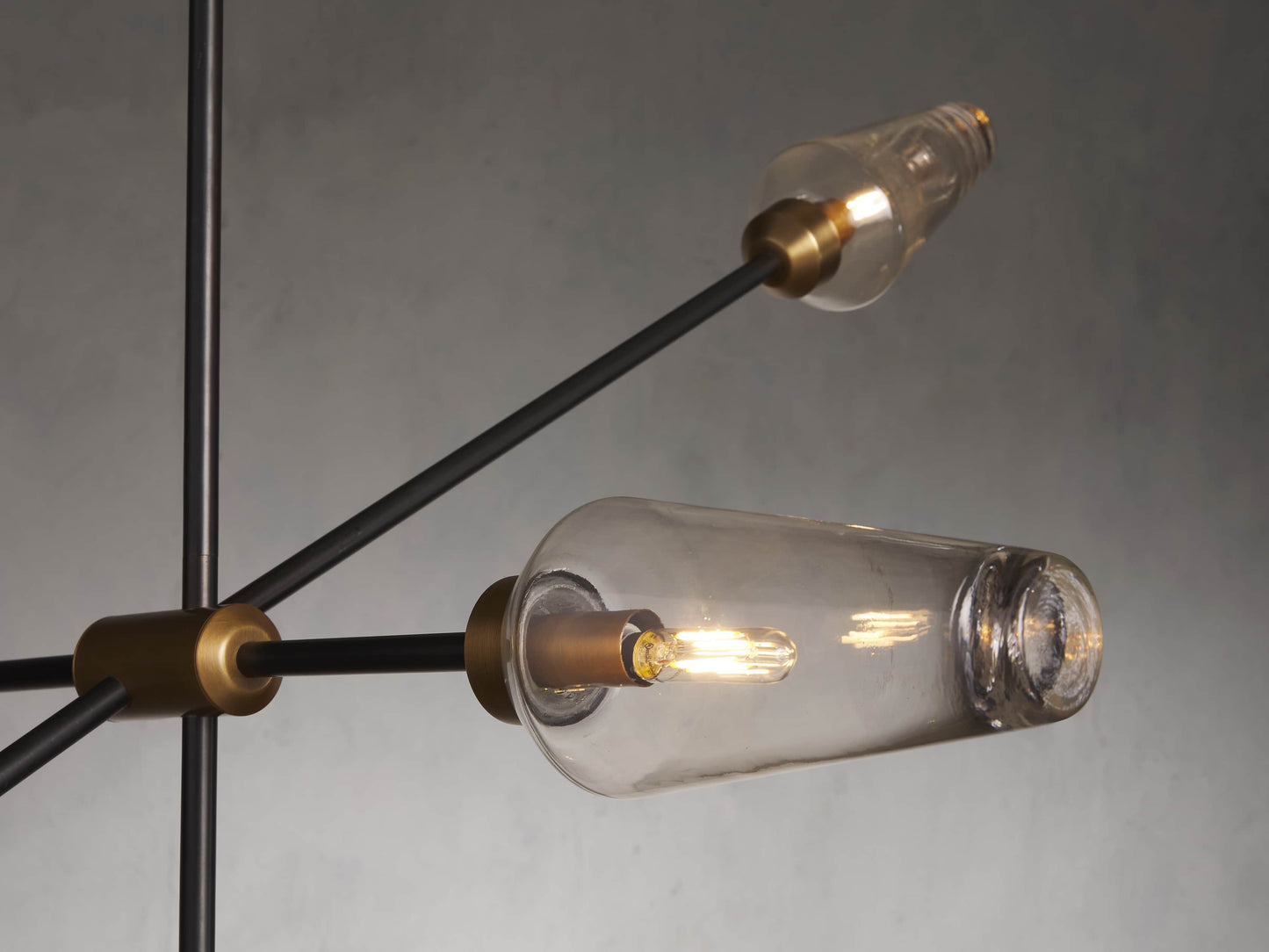 Arrow Bronze Chandelier