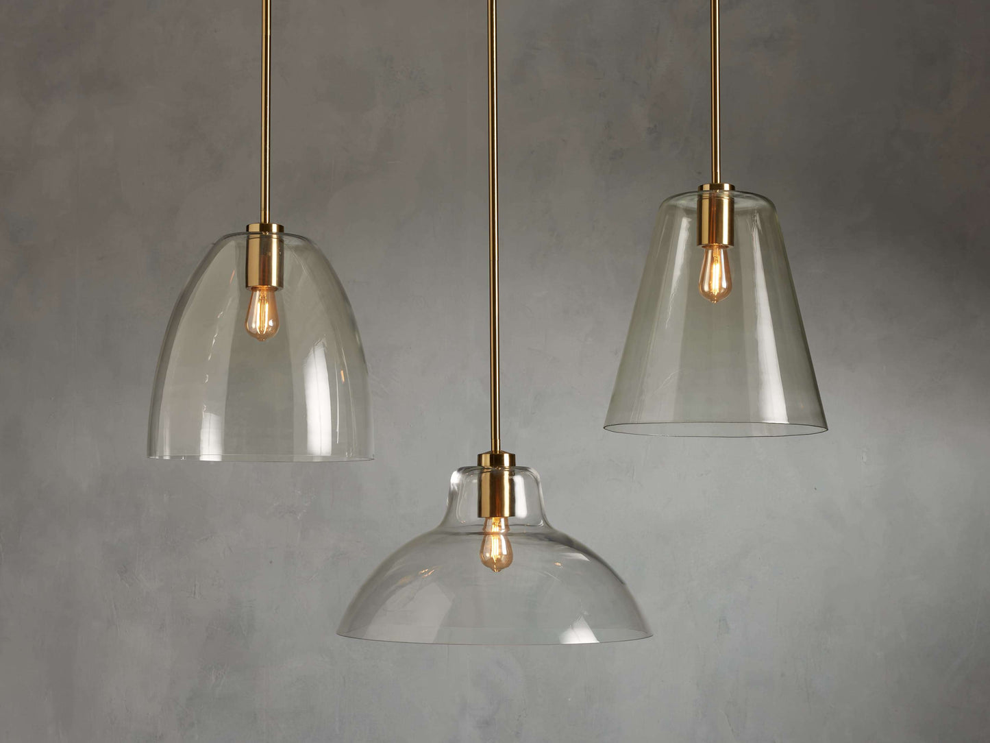 Bauer Dome Pendant with Bulb