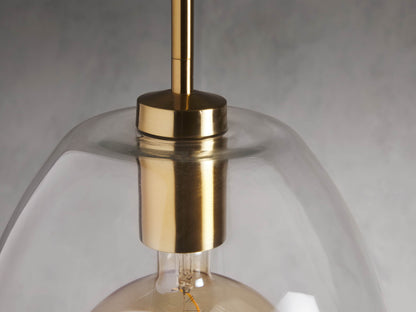 Bauer Cloche Pendant with Bulb