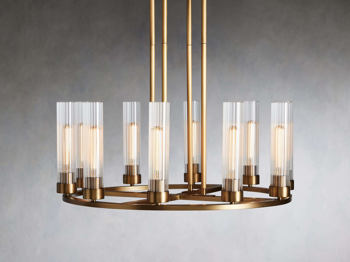 Andreas 10-Light Round Chandelier