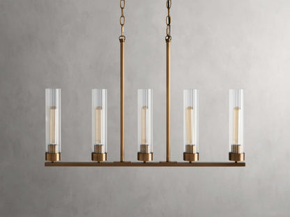 Andreas 5-Light Linear Chandelier