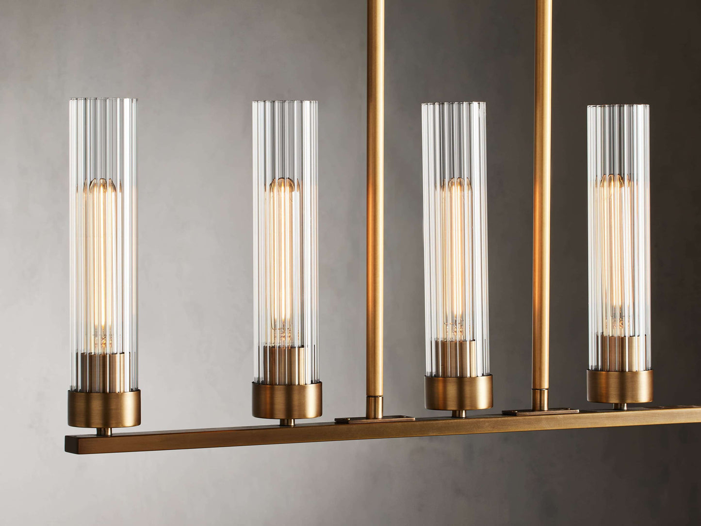 Andreas 5-Light Linear Chandelier
