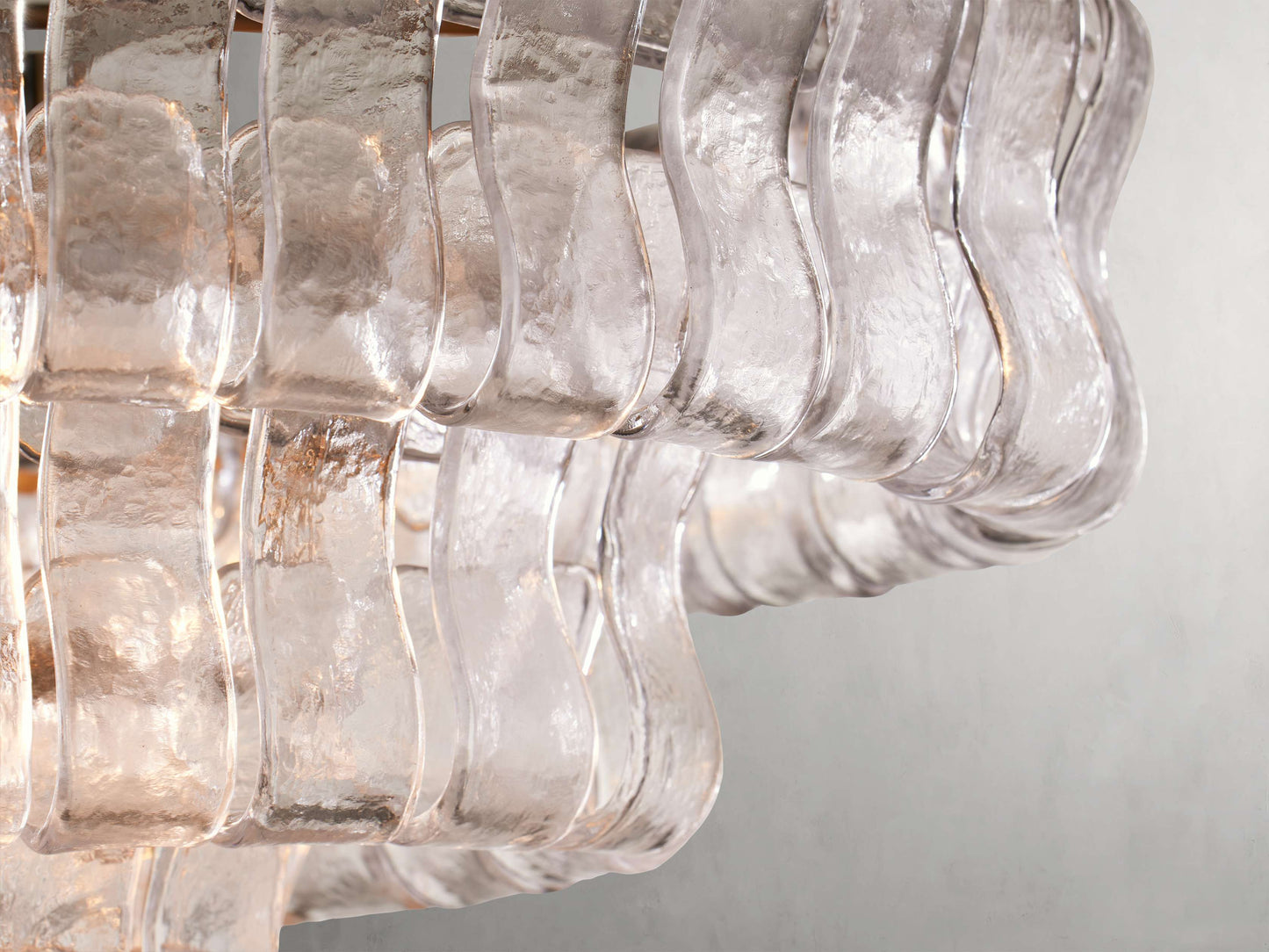 Ghiaccio Oval Chandelier