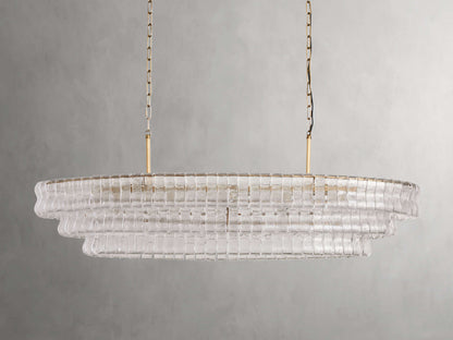 Ghiaccio Oval Chandelier
