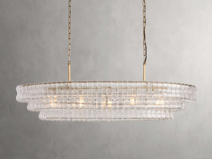Ghiaccio Oval Chandelier