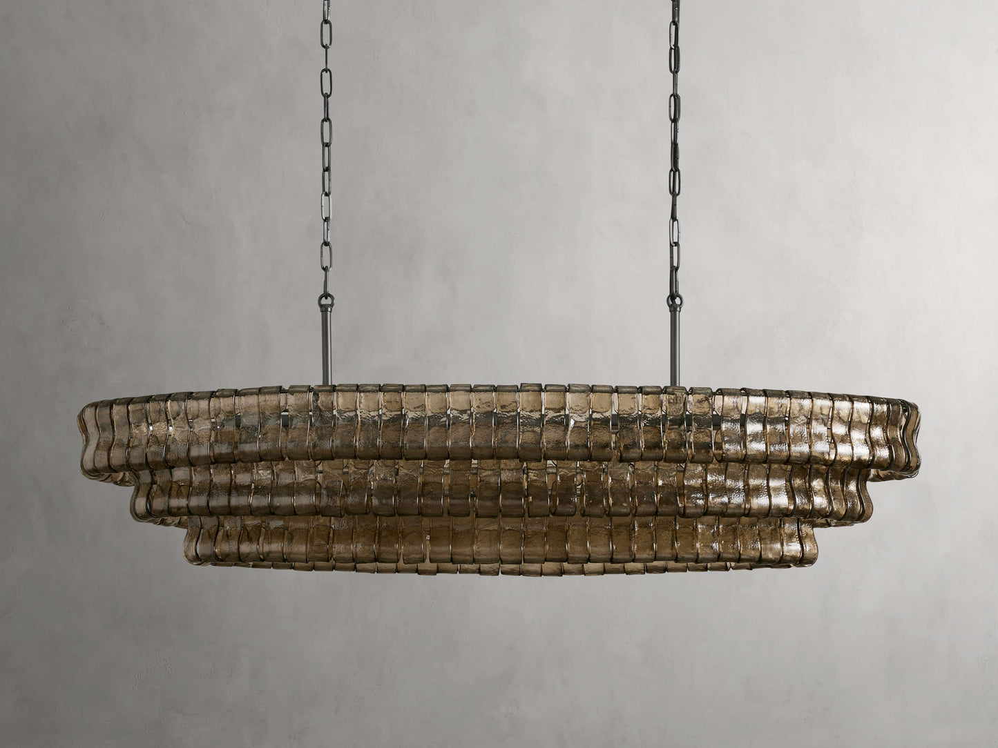 Ghiaccio Oval Chandelier