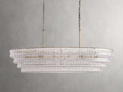 Ghiaccio Oval Chandelier