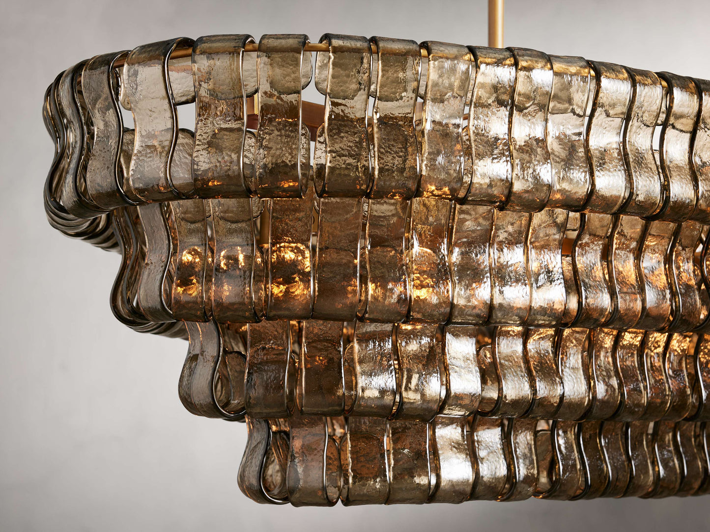 Ghiaccio Oval Chandelier