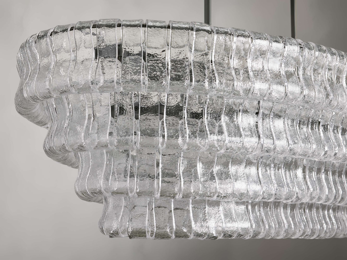 Ghiaccio Oval Chandelier