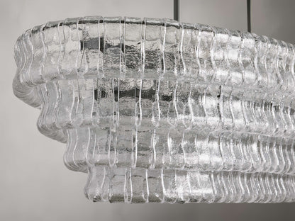 Ghiaccio Oval Chandelier
