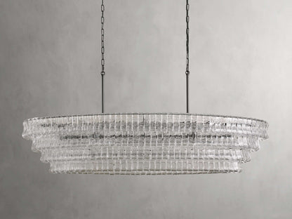 Ghiaccio Oval Chandelier