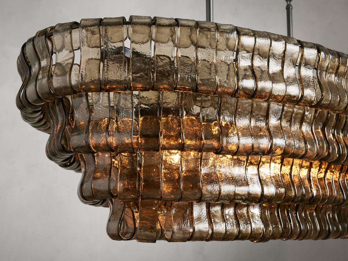 Ghiaccio Oval Chandelier