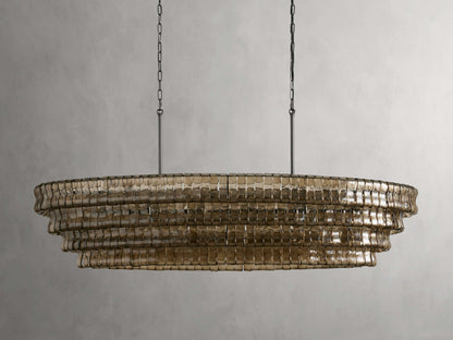 Ghiaccio Oval Chandelier