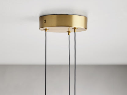 Soltaire Cluster Pendant