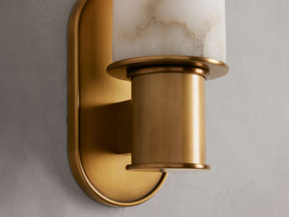 Harlin Sconce in Alabaster