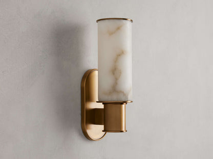 Harlin Sconce in Alabaster